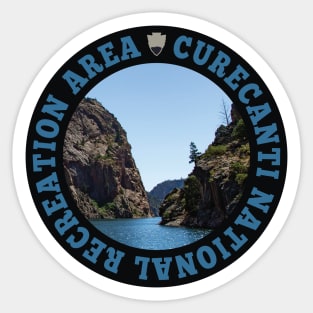 Curecanti National Recreation Area circle Sticker